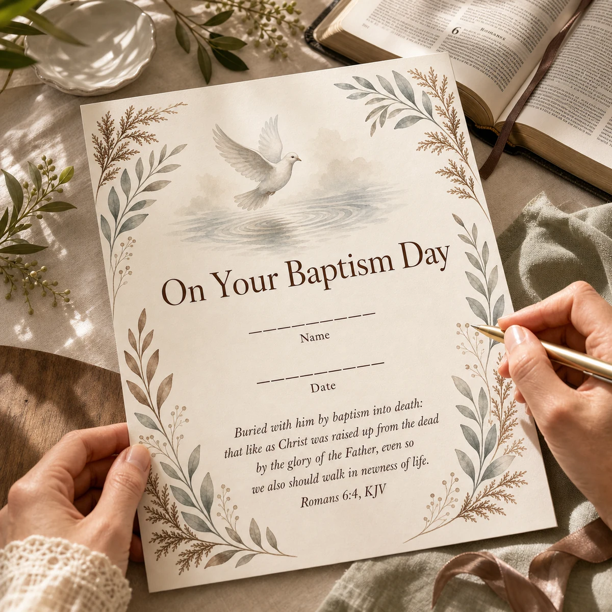 On Your Baptism Day