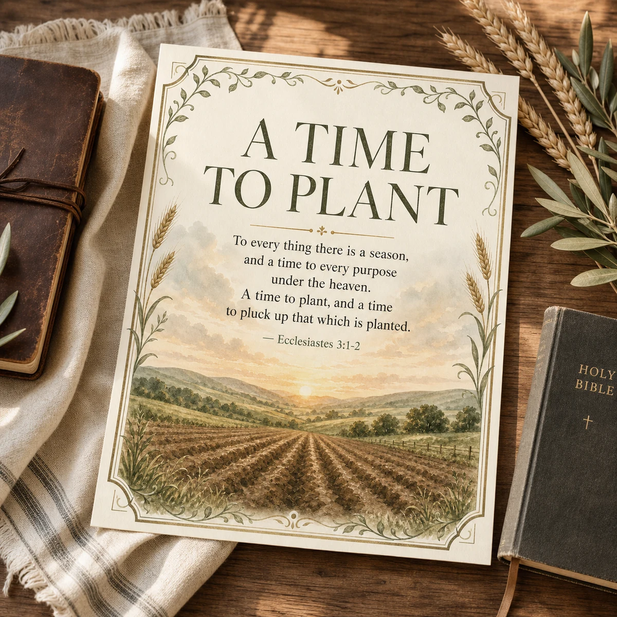 A Time to Plant