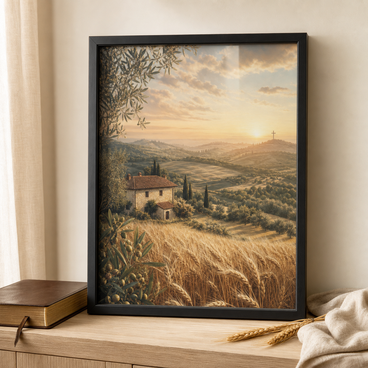A Farmer’s Prayer — Personalised Framed Print