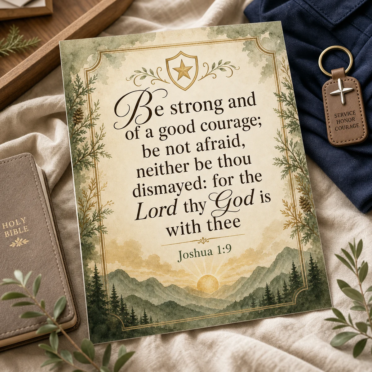 Be Strong and of a Good Courage