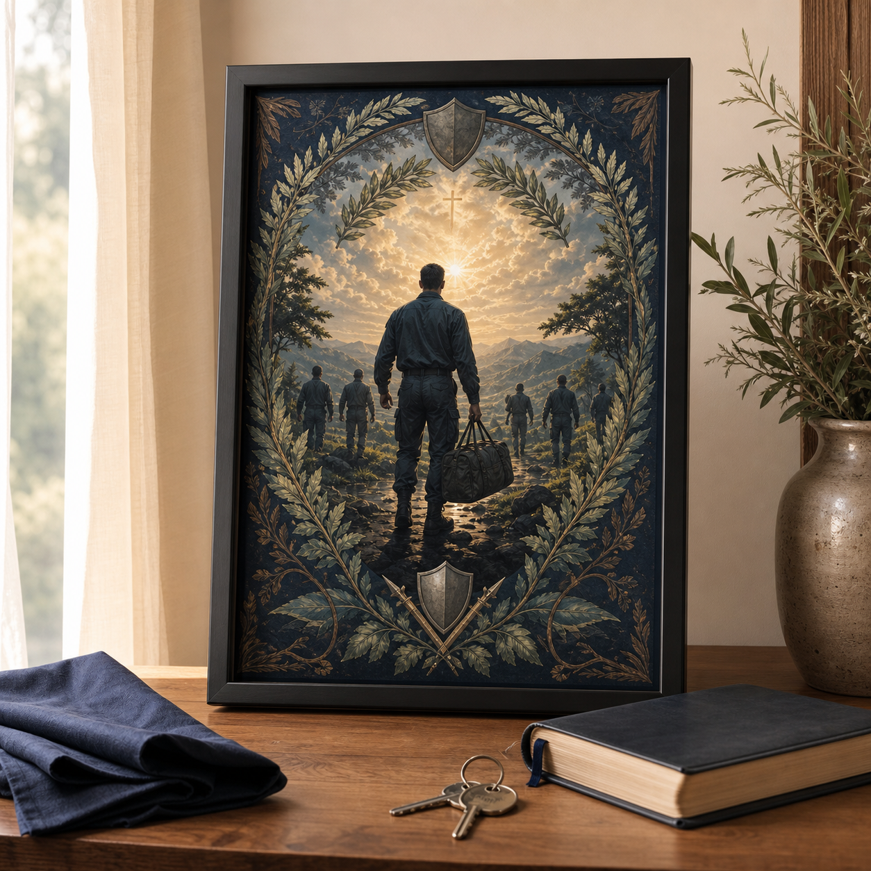 A First Responder’s Prayer — Personalised Framed Print